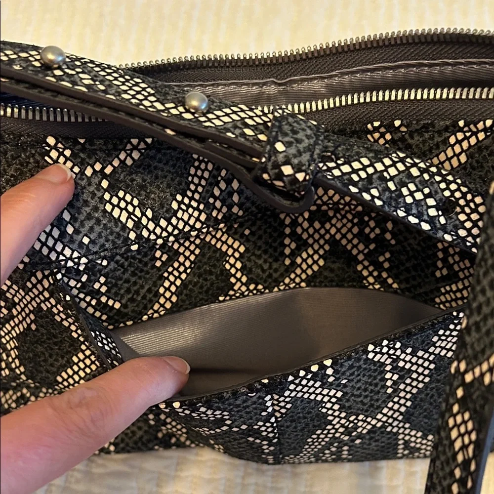 HOBO Paulette Pixel Snake Crossbody